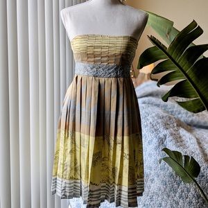 Gorgeous silky spring color dress